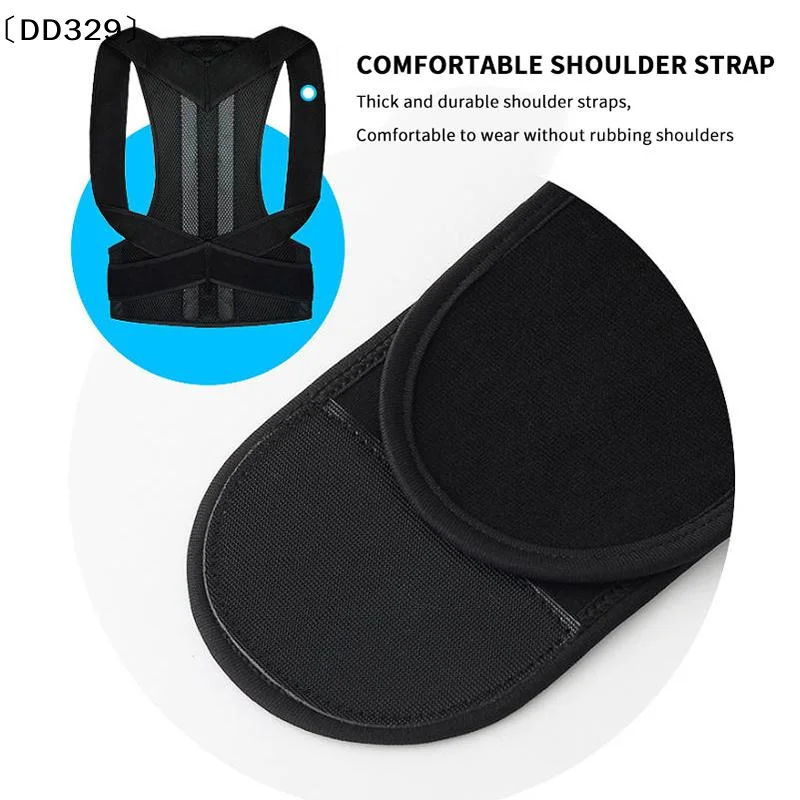 1Pcs Adjustable Back Posture Corrector Men Women Comfortable Daily Wear Back Support Brace For Upper Back Straightening〔DD329〕 view 3