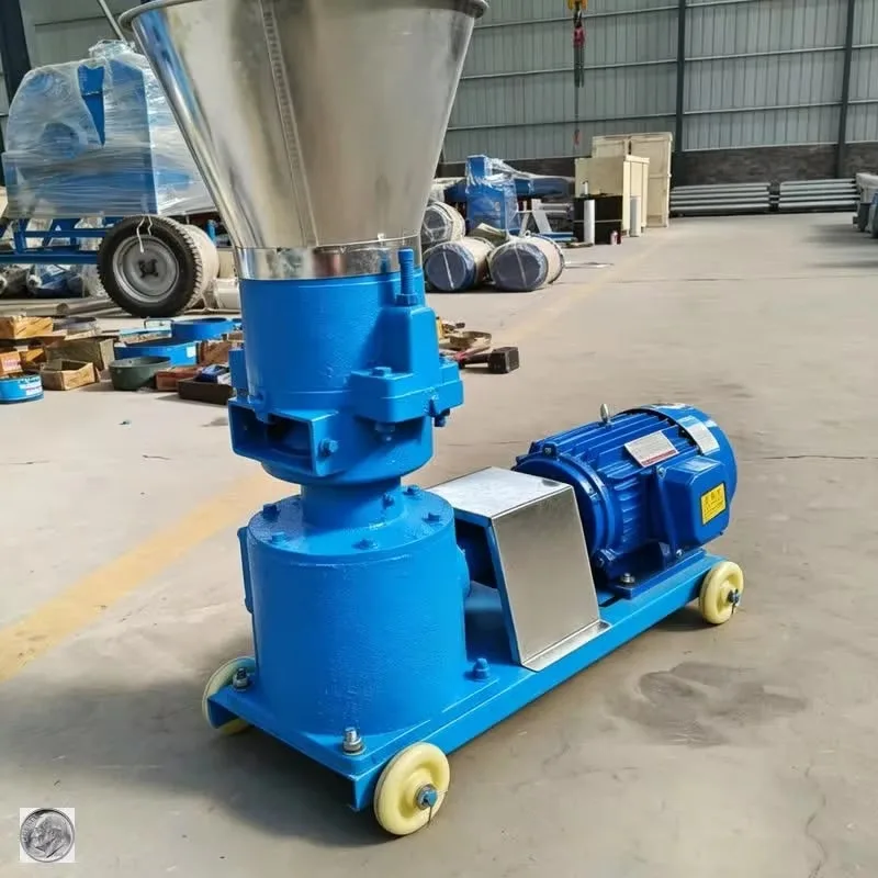 Self Operated Compact-size Mobile Pellet Mill Small Scale Feed Pellet Mill Poultry Feed Pellet Mill