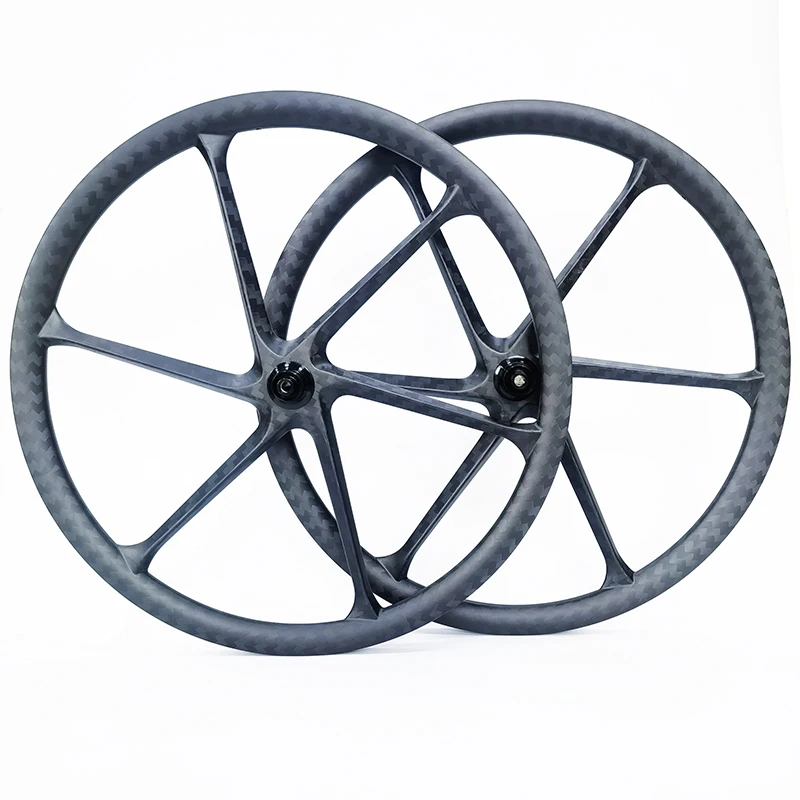 6 spokes canrbon wheelset 700C 28mm width