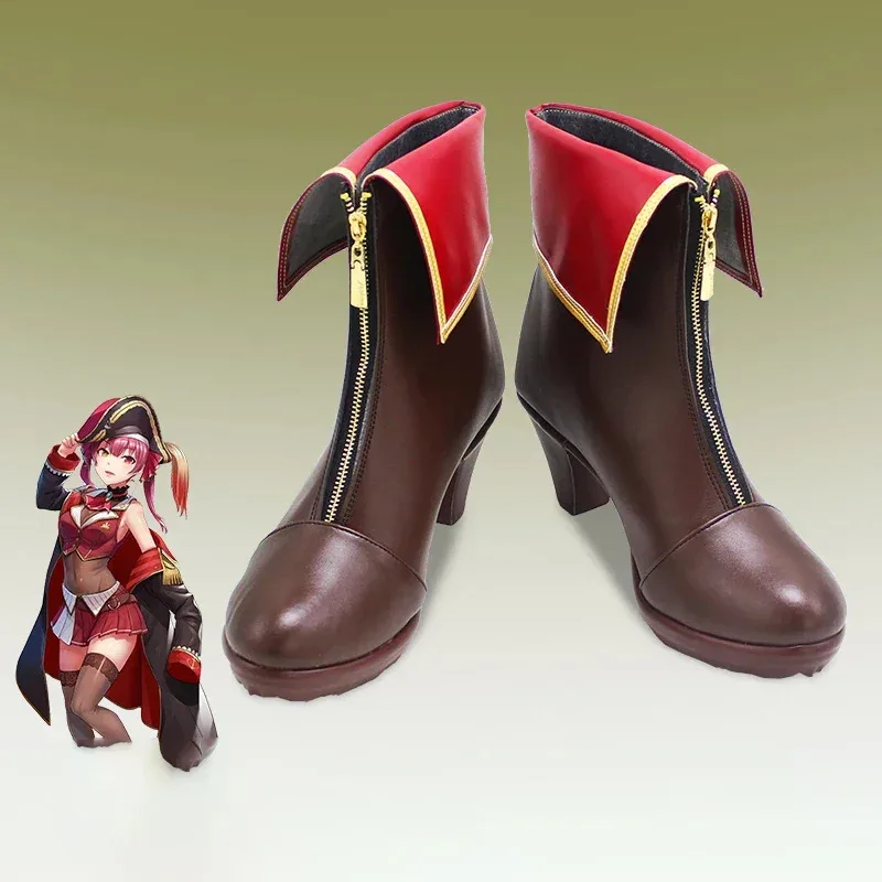 

NewNew Anime Hololive Vtuber Houshou Marine Cosplay Boots Shoes Halloween Accessories Made to Order2025