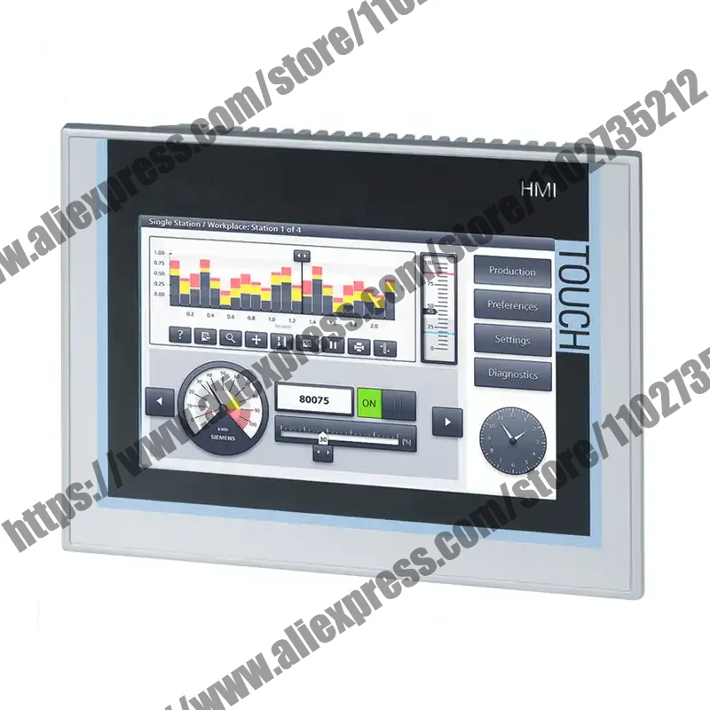 

Совершенно новый оригинальный 6AV2124-0GC01-0AX0 6AV2124-1GC01-0AX0