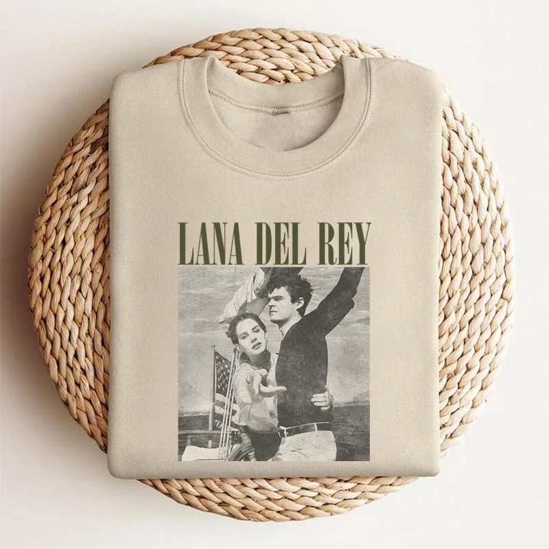 New Lana Del Rey Ldr Sailing Graphic Sweatshirt Autumn Winter Cotton Long Sleeve Top Aesthetic Streetwear Vintage Unisex Hoodie