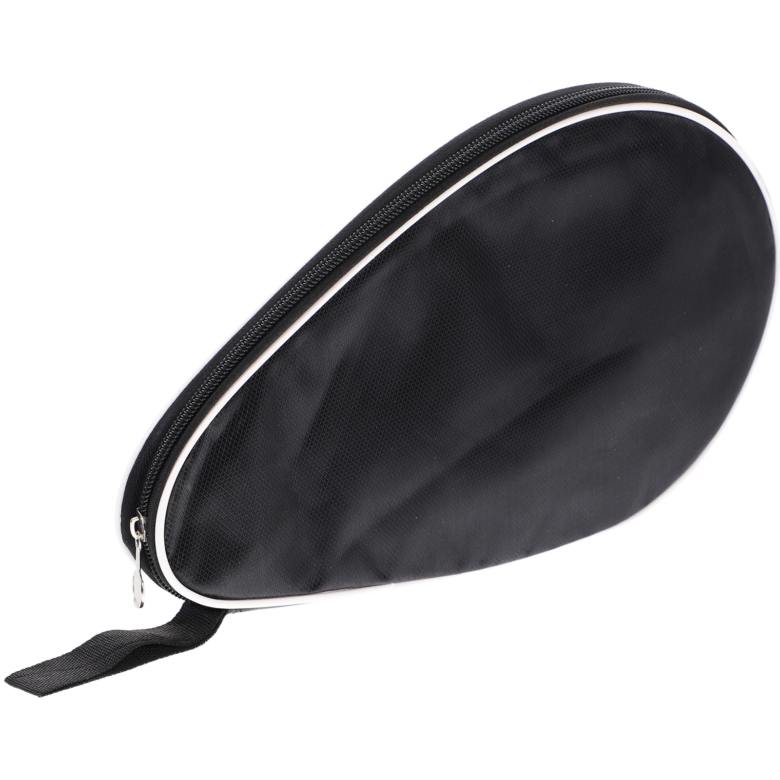 

Table Tennis Racket Bag Black Oxford Cloth Storage Case Reusable Protective Bag for Sports Games Practical Bat Storage