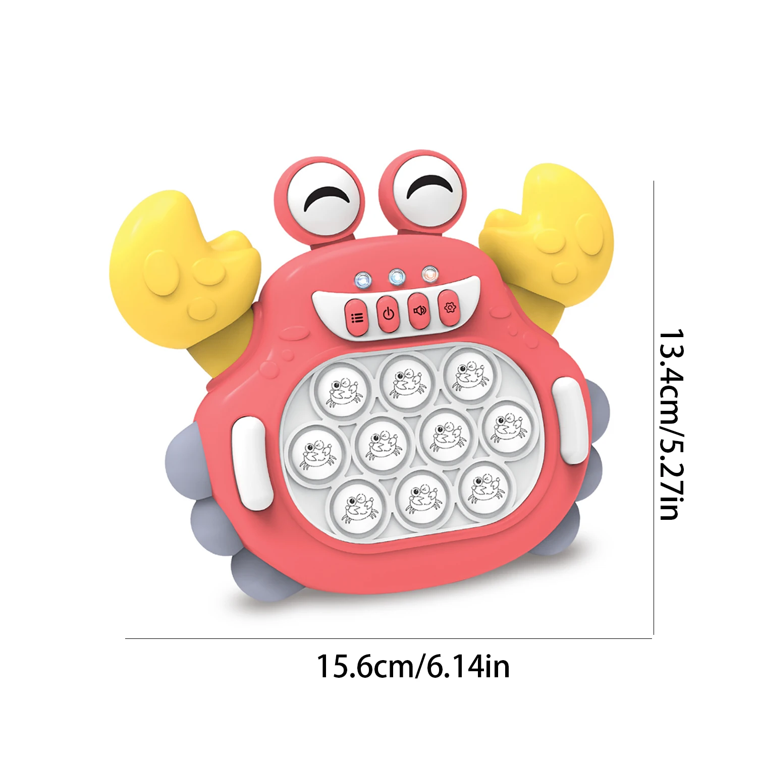 Kinderpers om puzzeluitdaging te spelen Snelheid Push Game Machine Decompressie Grondmuisspeelgoed