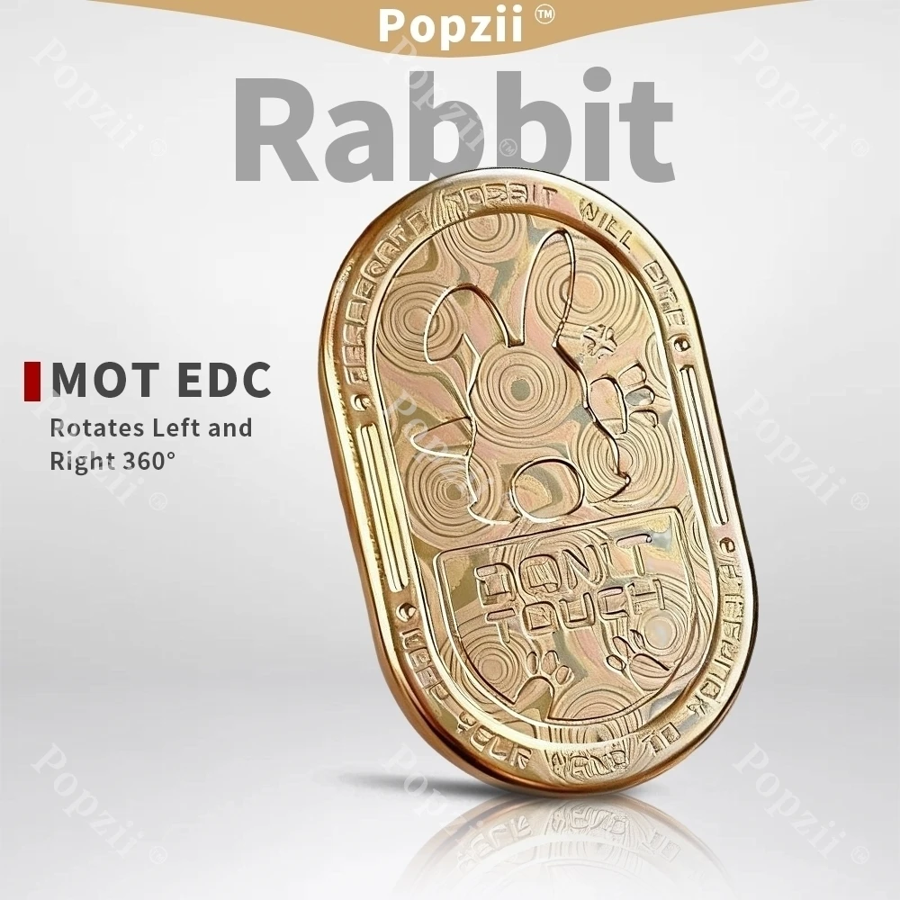 MOT EDC Rabbit Rotates Left and Right 360° Mechanical Multi Orbit Push Slider Juguetes Antiestrés Adult Sensory Fidgeting toys