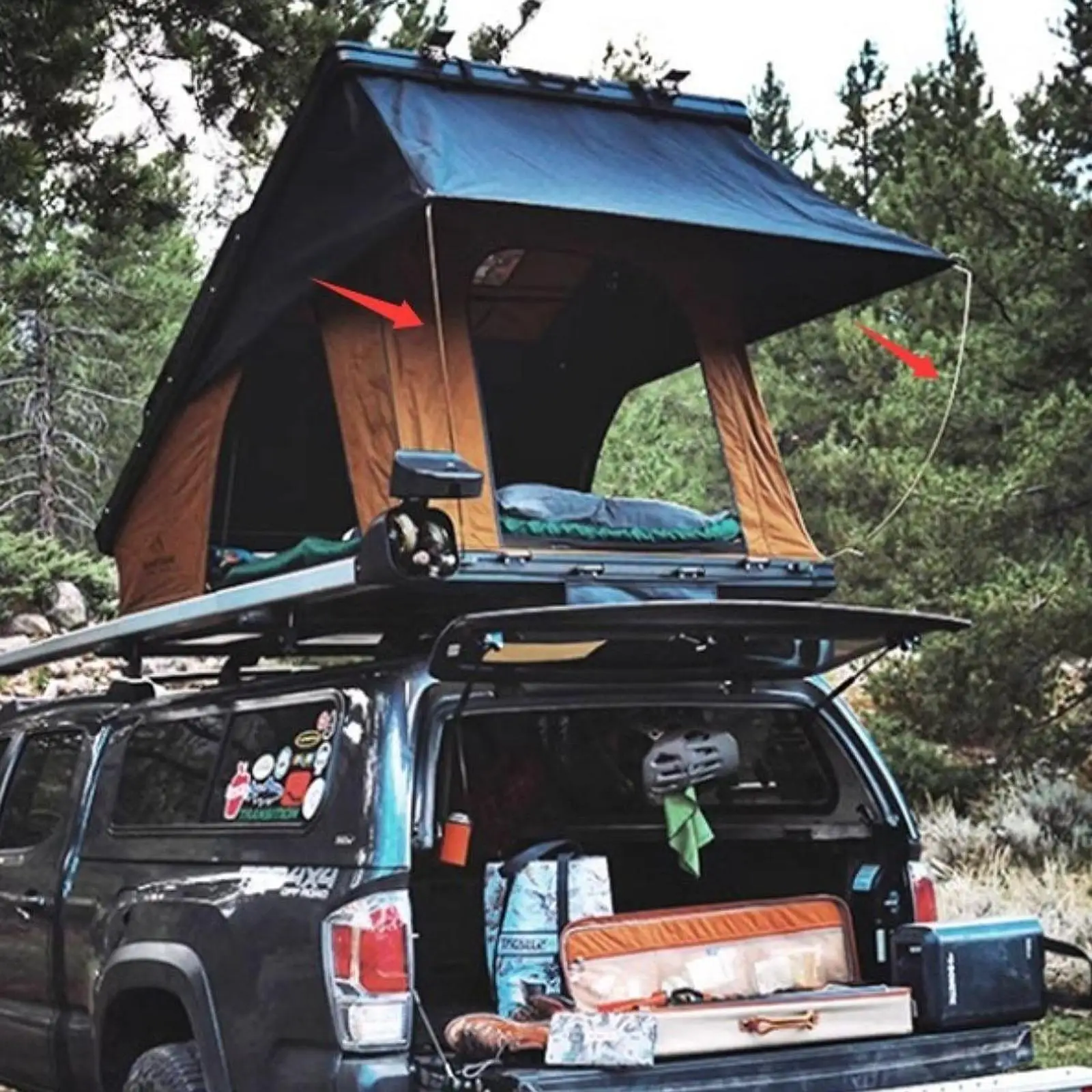Camping Tent Awning Rods Steel Window Frame Spare Parts for Outdoor Roof Tent Pole Repair Kit