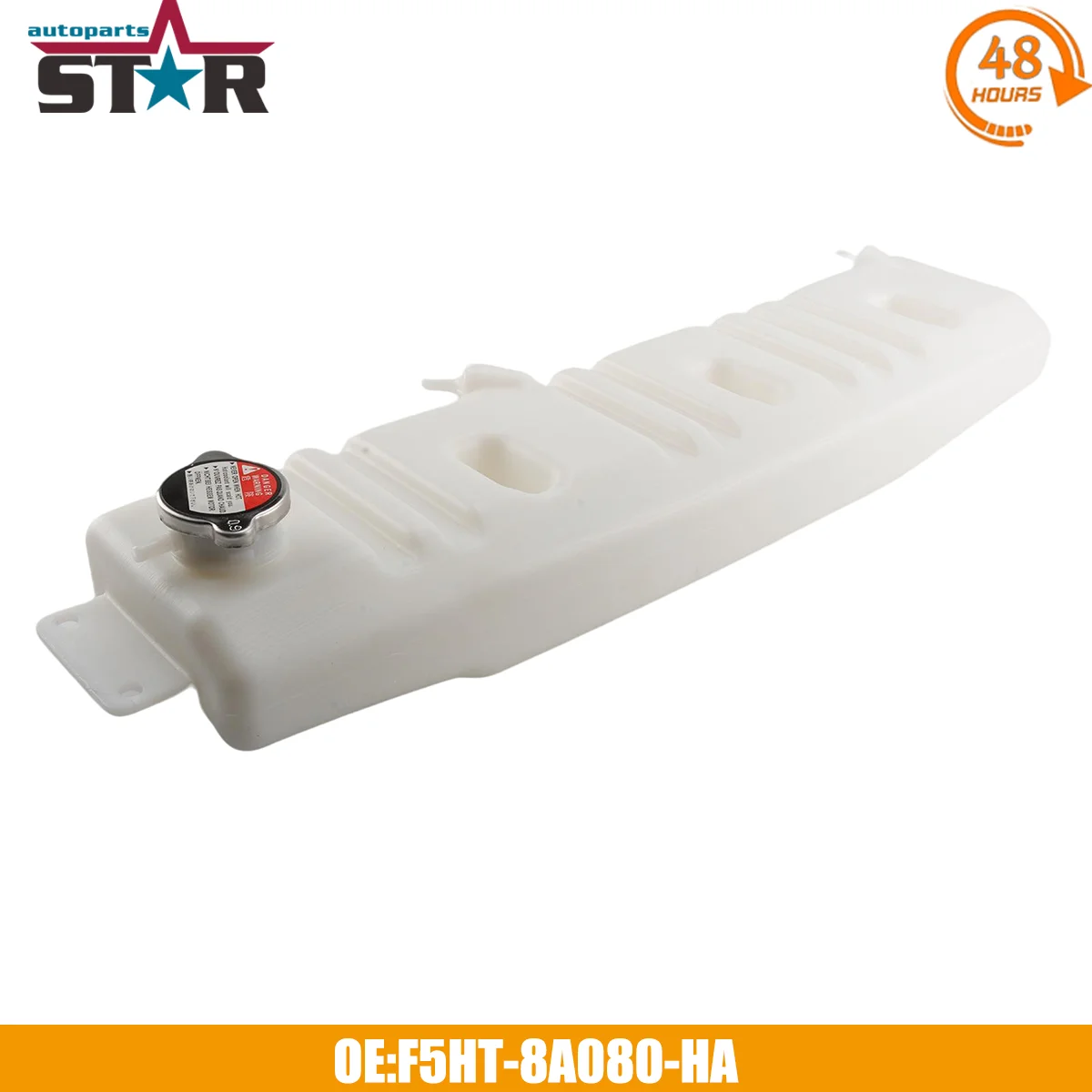 

Coolant Reservoir Overflow Expansion Tank With Cap F5HT-8A080-HA F6HZ-8A080-B For Ford F700 1980-1998 For Ford F800 1980-1999