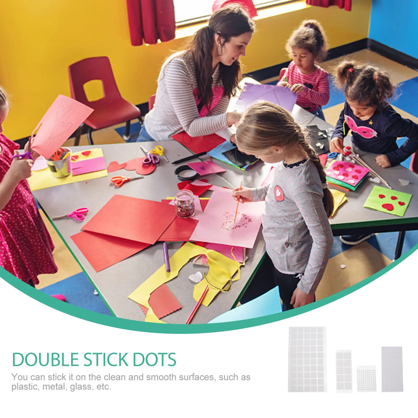 1 комплект, 1 комплект, акриловые двухсторонние липкие точки