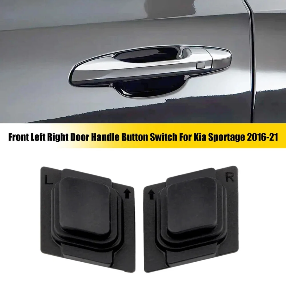 1pc Auto Vordertür Griff Taste Schalter 82651-D9710 82661-D9710 Für Kia Sportage 2017-21 Links/rechts Auto Griff Taste Schalter