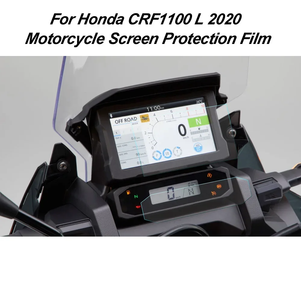 Instrument Protective Film Dashboard Screen Protector For Honda Africa Twin CRF1100L 2019 CRF 1100L 2020 2021 NT1100 NT 2022