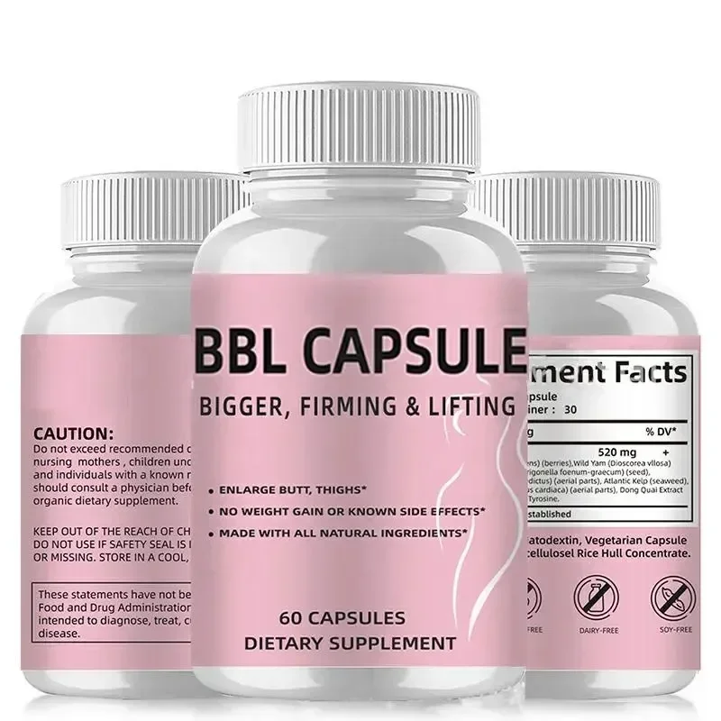 

3 bottle of BBL capsule helps to enhance buttocks with beautiful curves health food