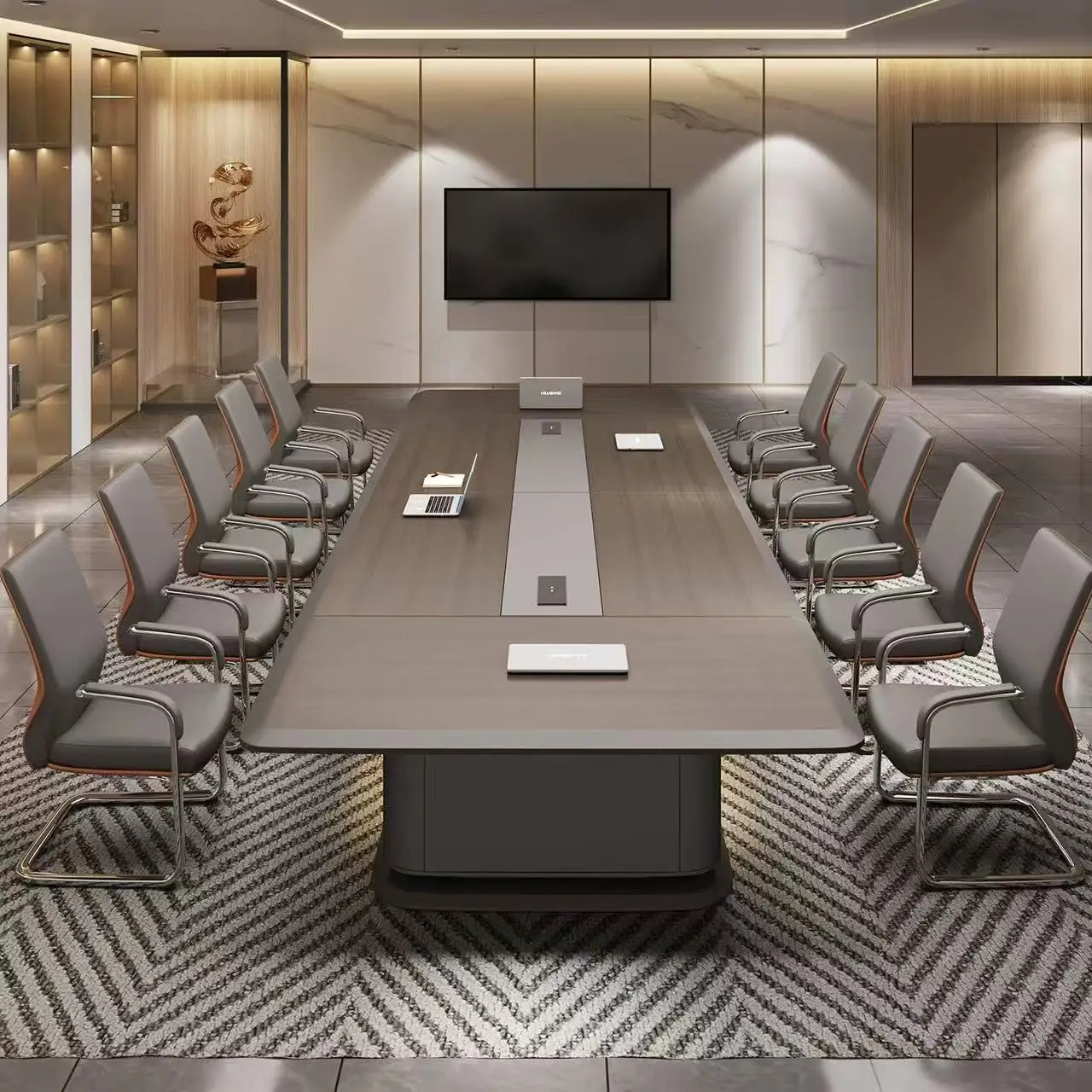 CX large office conference table long table simple modern conference room negotiation table