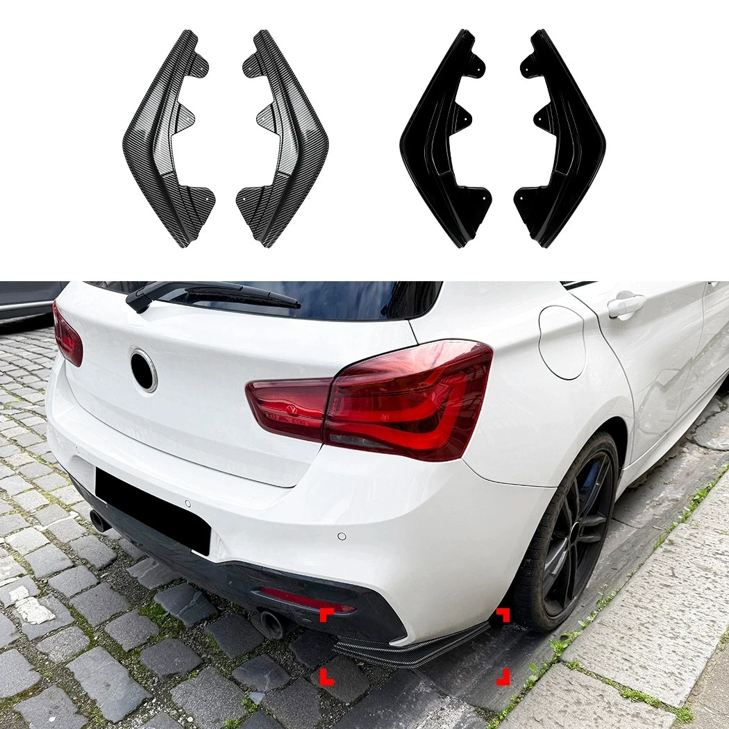 Heckdiffusor-Spoiler für BMW F20 F21 1er LCI M-Sport 2015-2019, glänzend schwarz, Bodykit