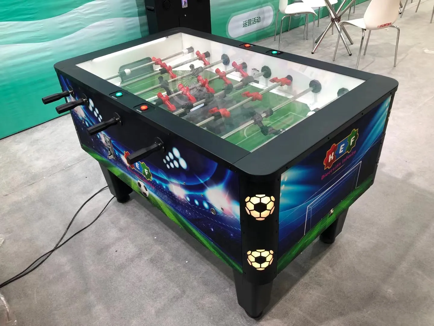 2026 Adult Size Easy Assembly Bar Game Mdf Wood Soccer Football Foosball Table for Kids and Adultspromote sales