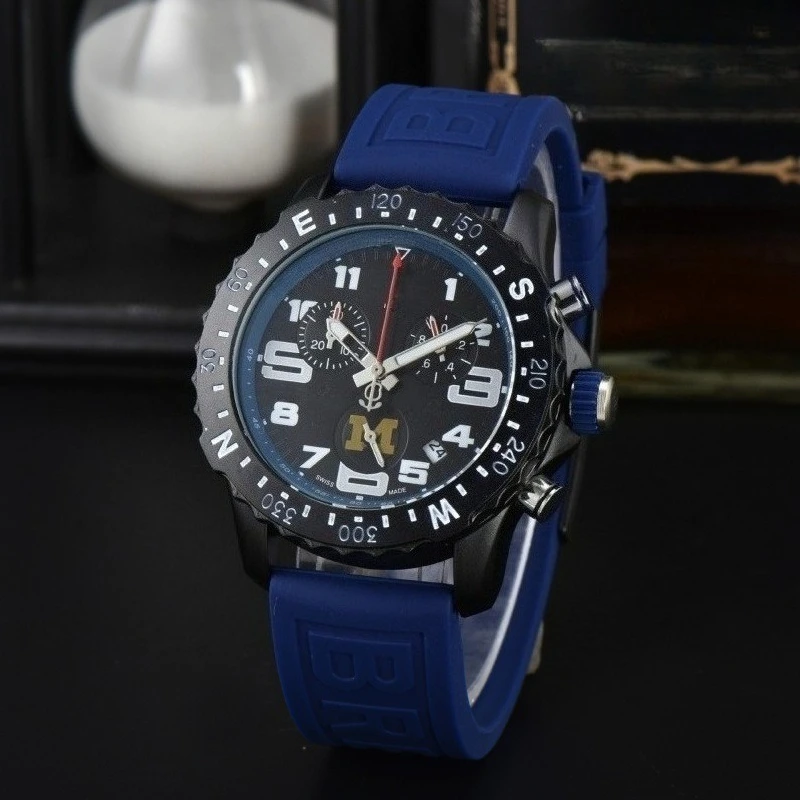 Street Trend Mechanical Watch Men's Self-winding Large Dial, Fashionable 6-pin Multi-function Men's Watch