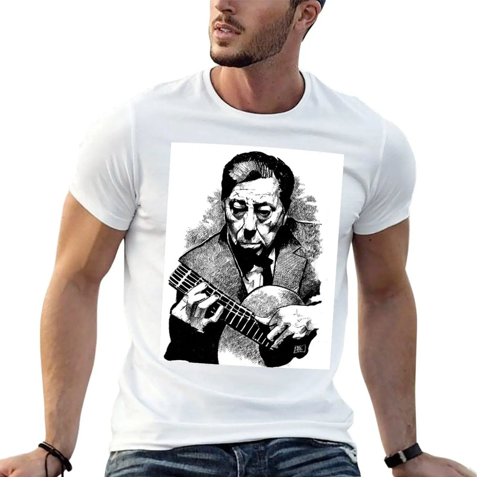 

shirts cotton men T-Shirt t haunted his 100% casual man man lyrics shirts t for by