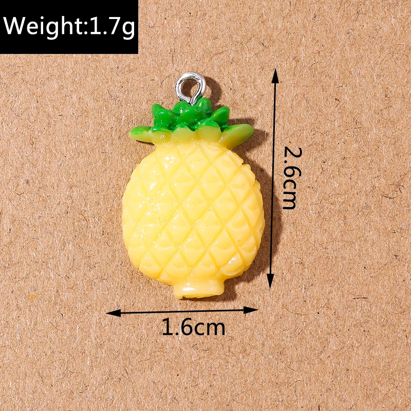 10 stücke niedliche 3d simulierte Sonnenblumen kerne bezaubert Gemüse frucht anhänger für die Herstellung von Ohrringen Halskette DIY Kinder schmuck geschenke – Detail 15