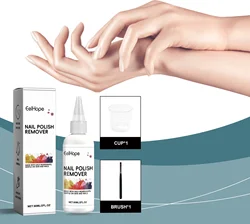 EELHOE 60ml Nail Brush Cleaner Excellent Nail Brush Pen Remain Glue Gel Remover Quick Dissolve Remove Glue Nail Polish Cleaner