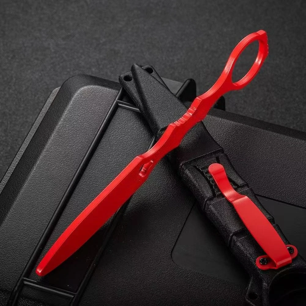 2026 Modell Outdoor Ungeöltes Kleines Gerades Messer, Leicht zu Tragendes EDC440 Klingentraining-Messer, Trainings-Scheide – Detail 3