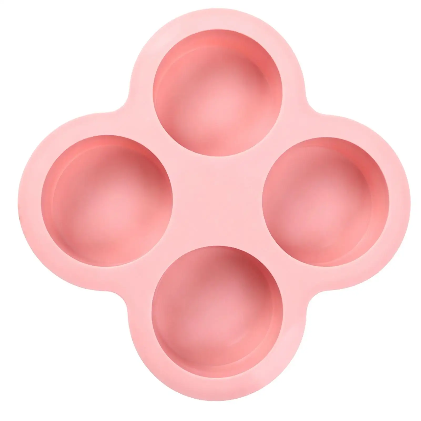 1PC Reusable Silicone Air Fryer Egg Mold Non-Stick Durable four grid cake mold for rainbow cake pizza air fryer baking
