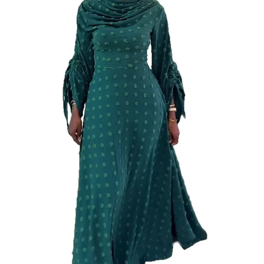 

2026 Spring Autumn African Long Sleeve Elegant Maxi Dress Women's Clothing Casual Party Work Evening Office Lady A-Line Dresses