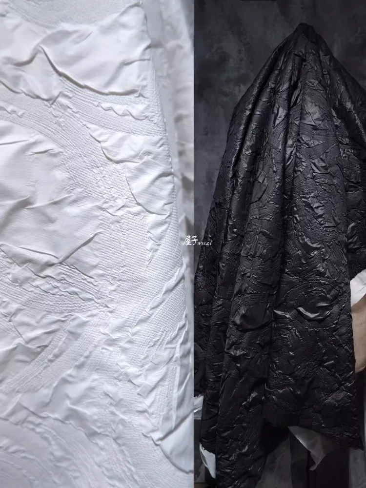 

Стереоскопическая креативная художественная одежда, модная ткань для курток, верхняя одежда, сумки, оптовая продажа, ткань «сделай сам», шитье на метр, материал