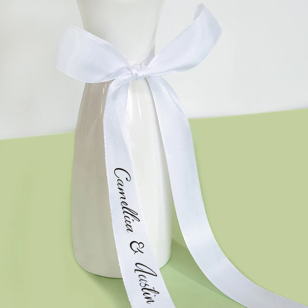 5pcs Personalized Wedding Ribbon Champagne Glasses & Chairs Decoration Bachelorette Party Bridal Shower Accessories Couple Gift view 3