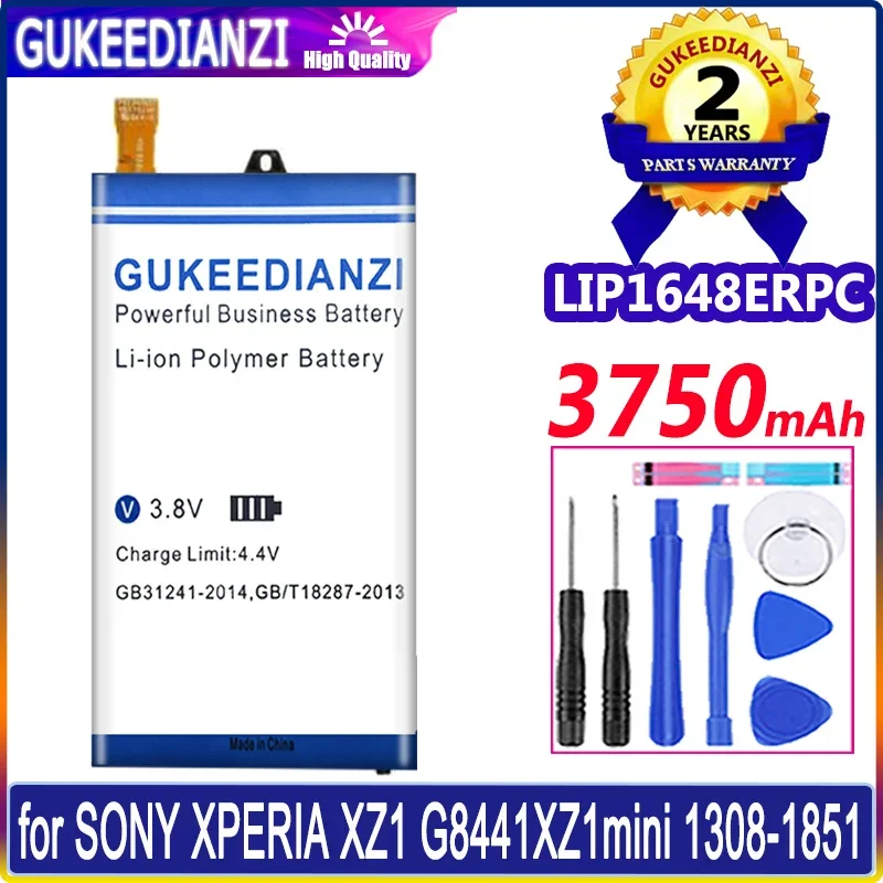 GUKEEDIANZI LIP1648ERPC 3750mAh Battery for Sony Xperia XZ1 Compact XZ1 Mini 4.6