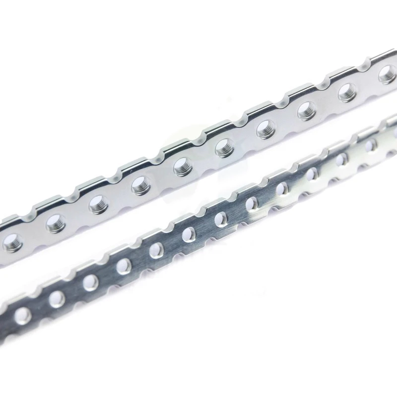 1PC Stainless Steel Reconstruction Locking Plate With Threaded Holes For Small Animal Pet - Sizes 2.0/2.4/2.7/3.5