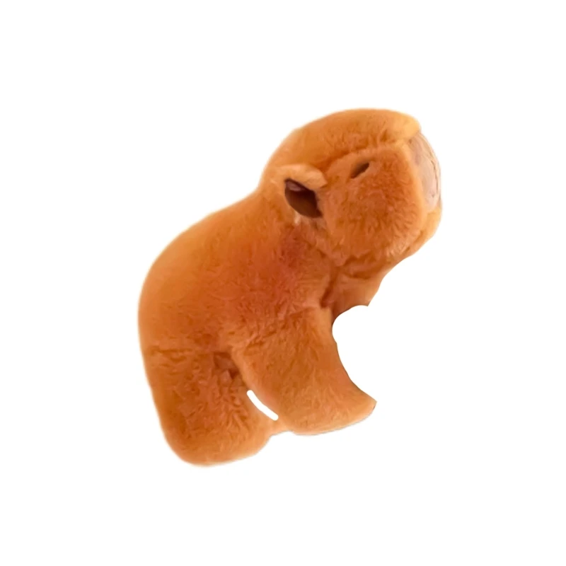 Sturdy Plush Capybara Bracelet Adorable Animal Toy Hand Fashion Accessory Craft Supplies for Children and Enthusiasts