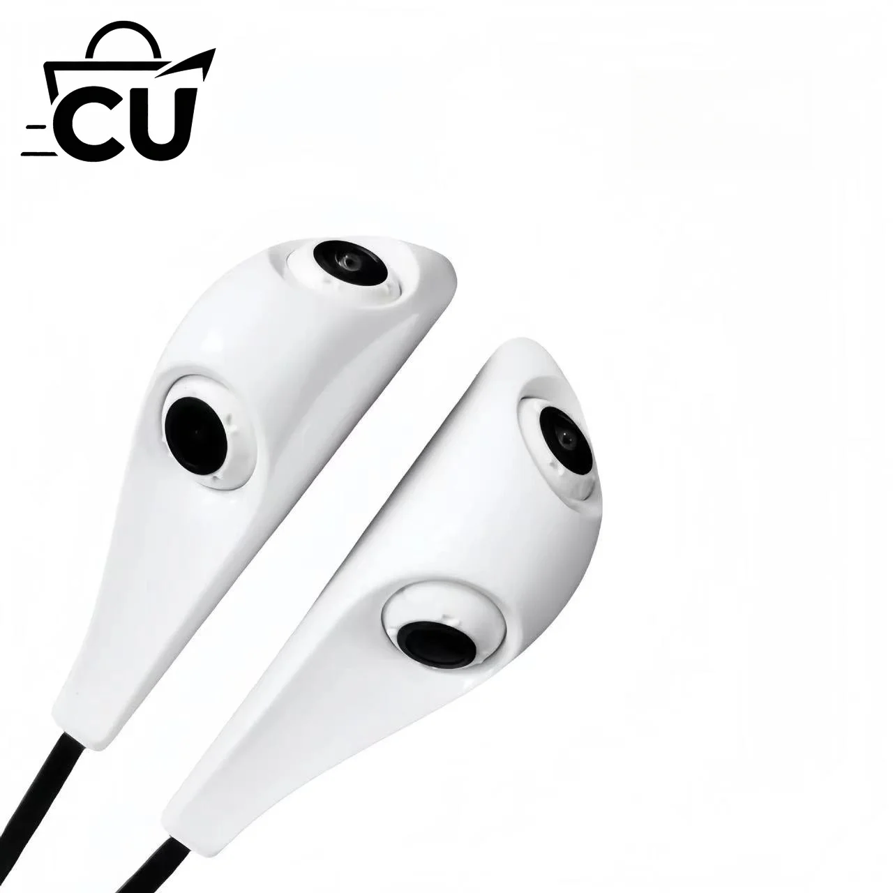 2-in-1 Car Door Blind Spot Side View Camera AHD 1080P Waterproof No Drilling Easy Install