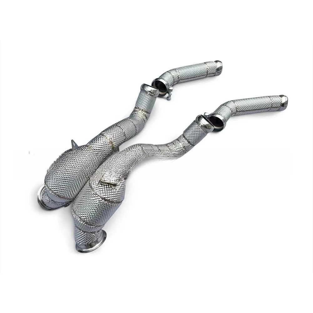 

For Me rce des-B enz C63 C63S AMG W205 4.0T 2015-2023 Fallout Exhaust Pipe