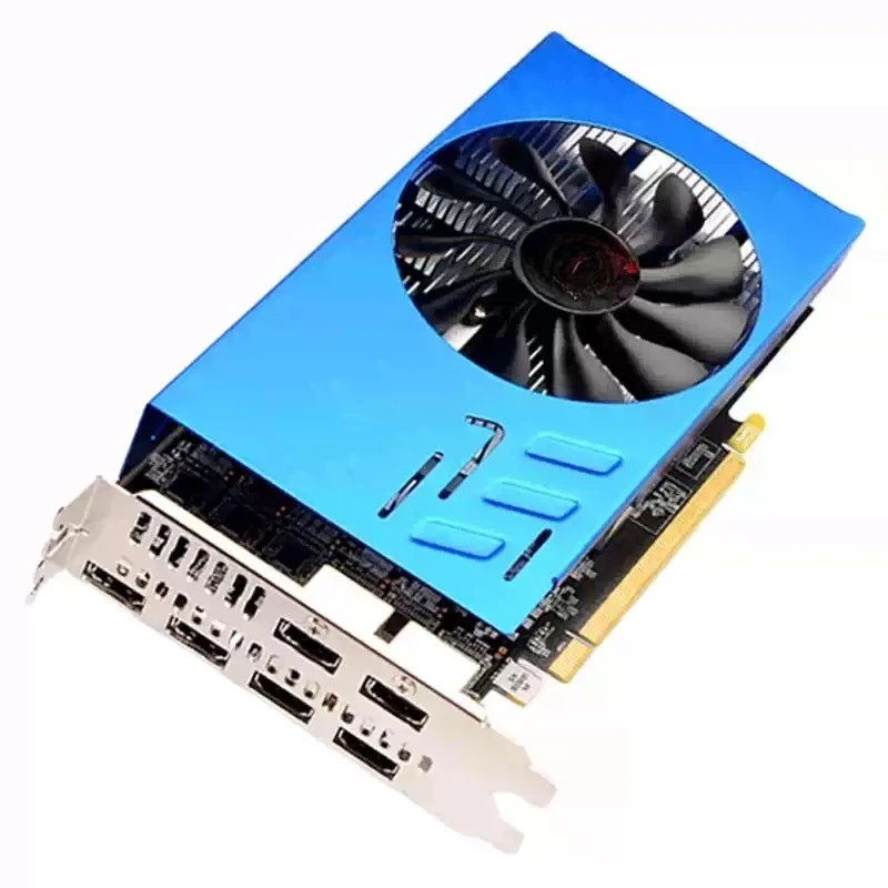 Sorui 6‑Output Multi‑Display Graphics Card PCIe GPU Card, Multi‑Monitor Splicing Wall Video Card for Desktop Industrial PC