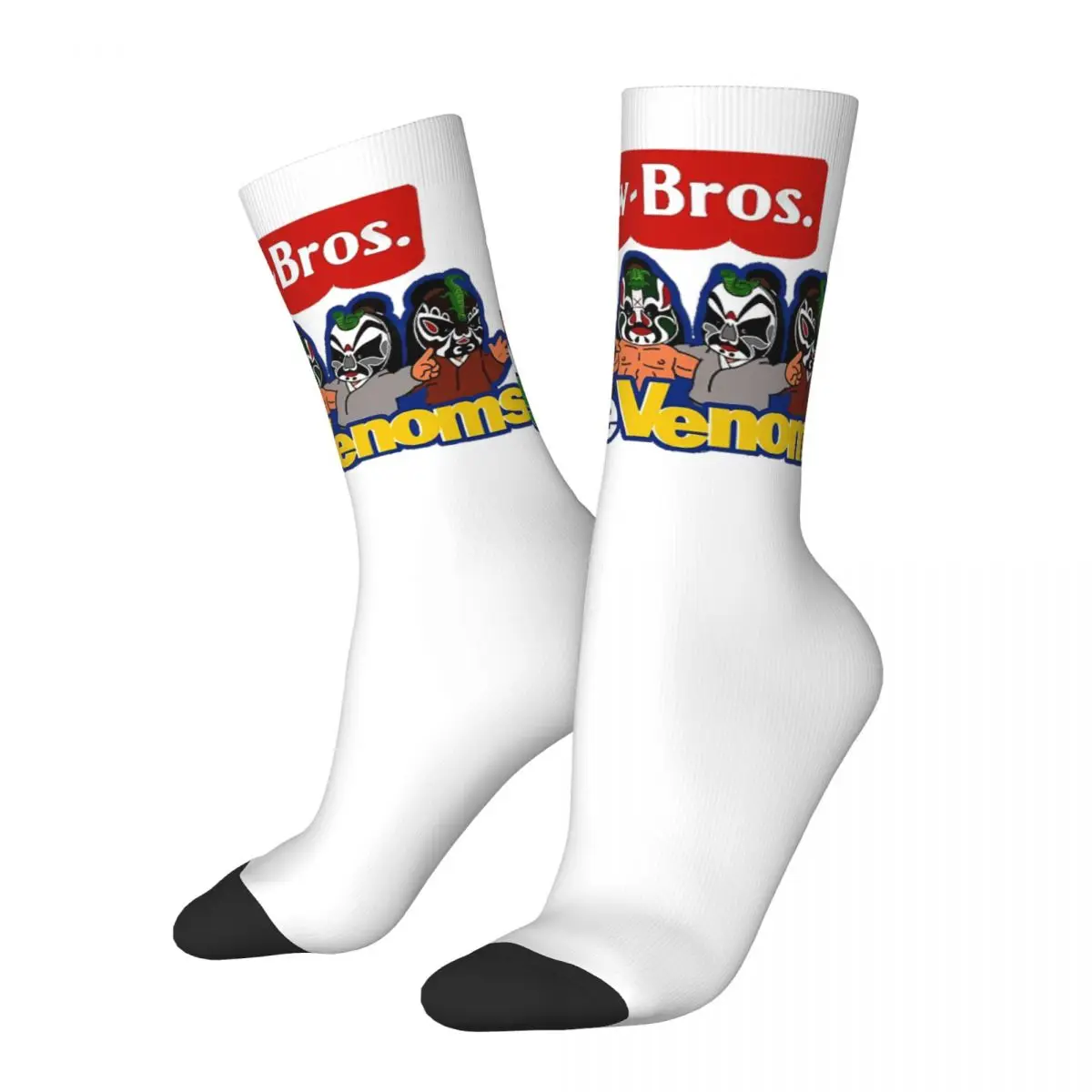 Shaw Brothers 5 Little Venoms Shaolin Squad Unisex Winter Socks Hiking Happy Socks Street Style Crazy Sock