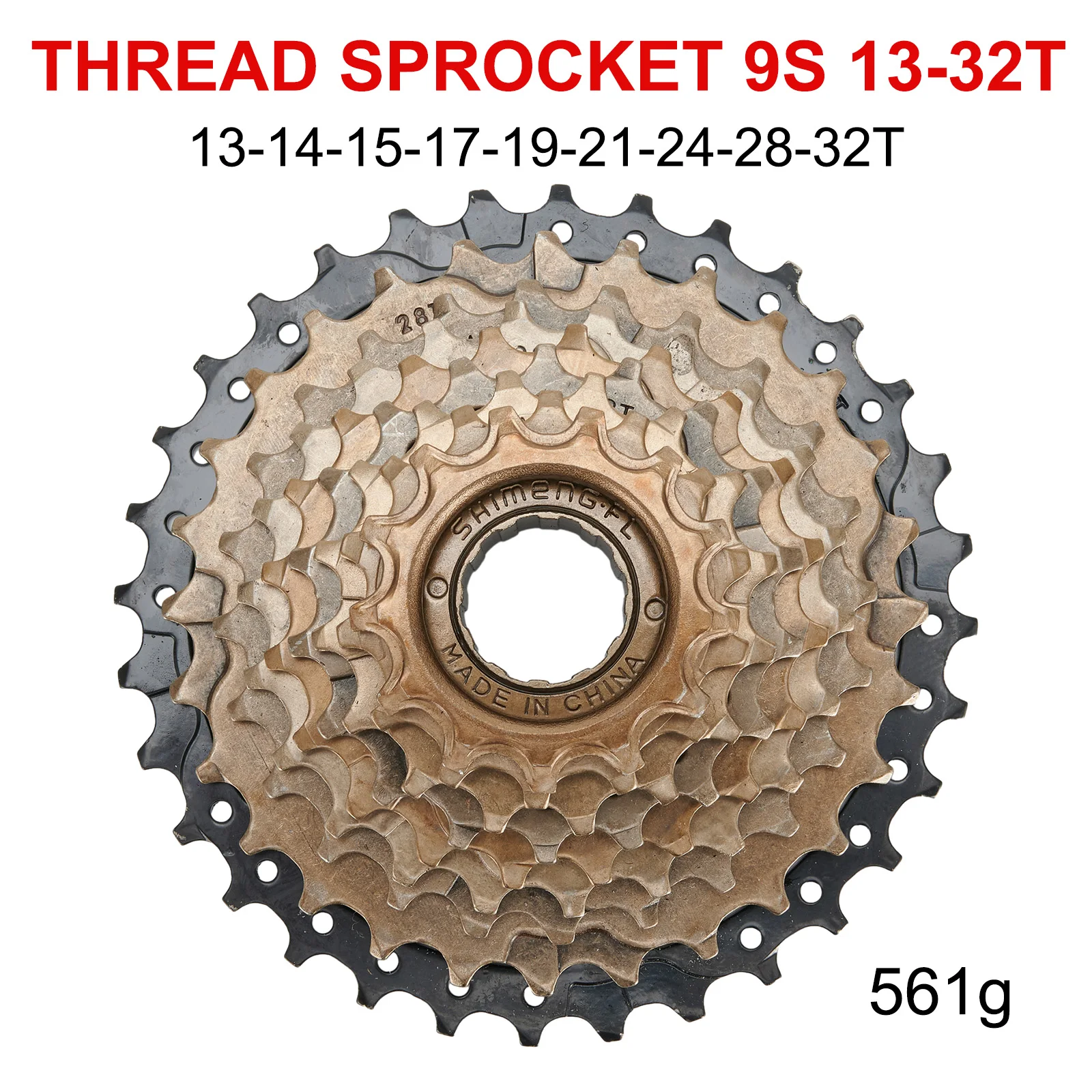 Brand New Bike Cassette ForSRAM/Shiman0/Sunrace Mountain Bicycle Thread Type 10 Speed Freehub Body Fit 32T Cogs Sprocket