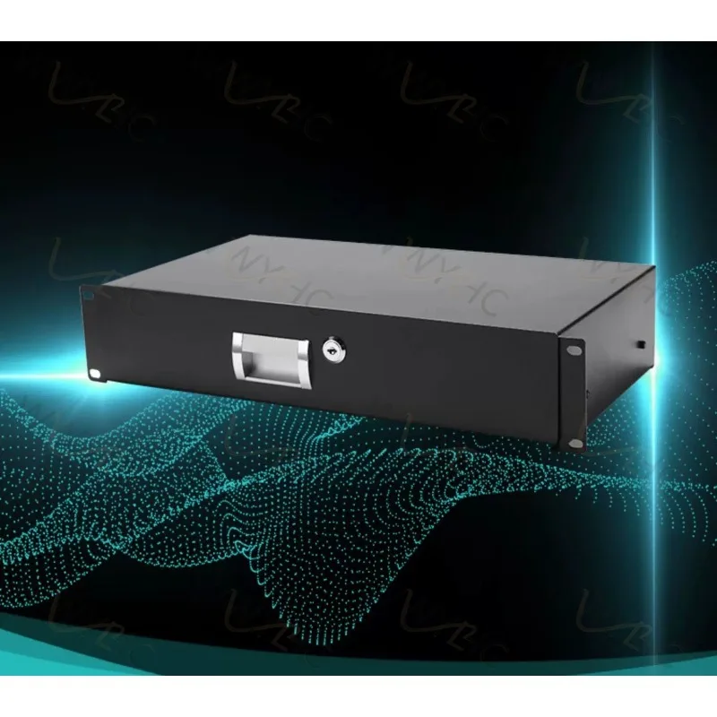 cassetto-scorrevole-da-2u-per-armadio-di-rete-e-flight-case-per-microfono-in-abs