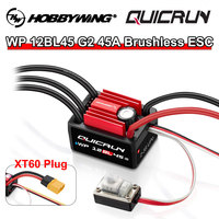 Hobbywing QuicRun 12BL45 G2 Brushless ESC 45A For 1/12 1/14 RC Model Car On-Road & Off-Road Accessories