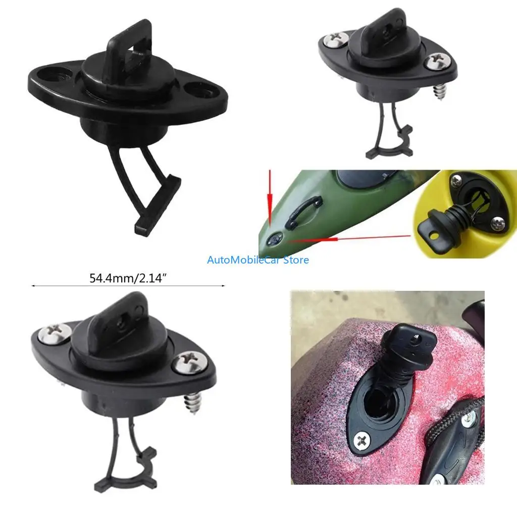 G8TE Marine Drain Plug Bilge Sewage Outlet Kayak Boat Drain Bilge Sewage Outlet