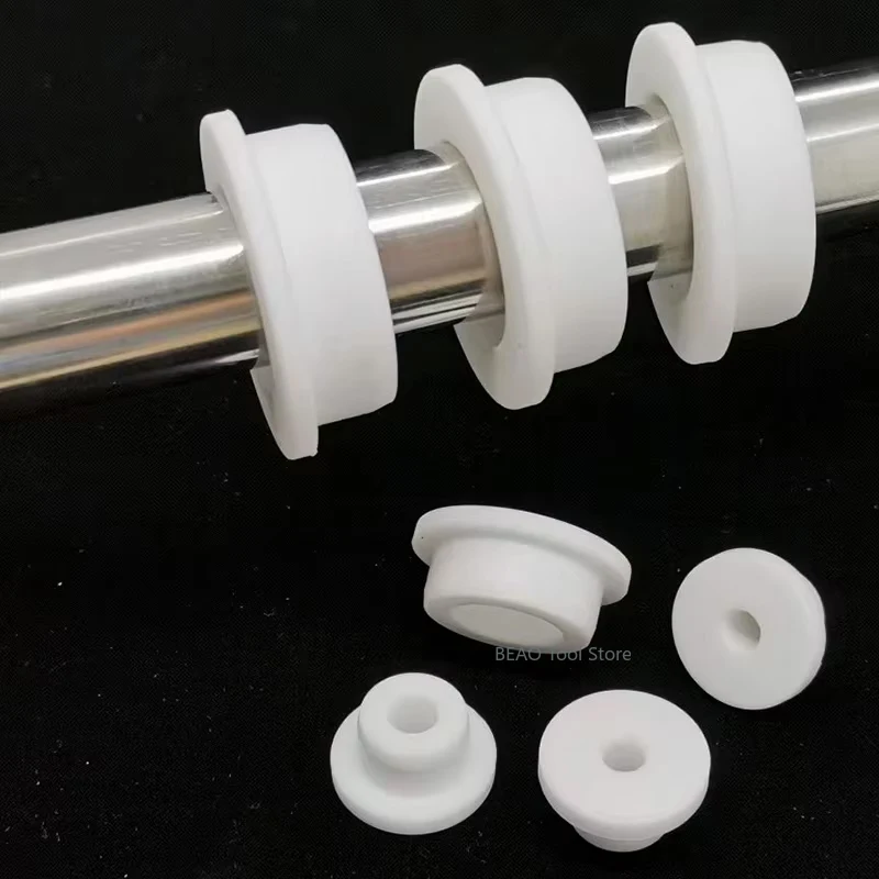 Rundloch-Drahtschutzhülle, 5–33,3 mm, Kabelschutz aus Silikonkautschuk, weiße O-Ring-Dichtung