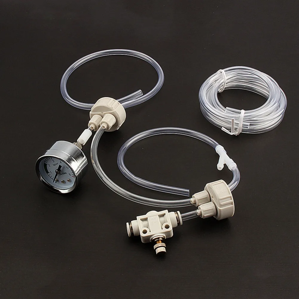 DIY CO2 Ventil Diffusor Aquarium Versorgung Aquarium Wasser Gras Hausgemachte Kohlendioxid Generator Kit Mit Druck Luftstrom Gerät – Detail 15