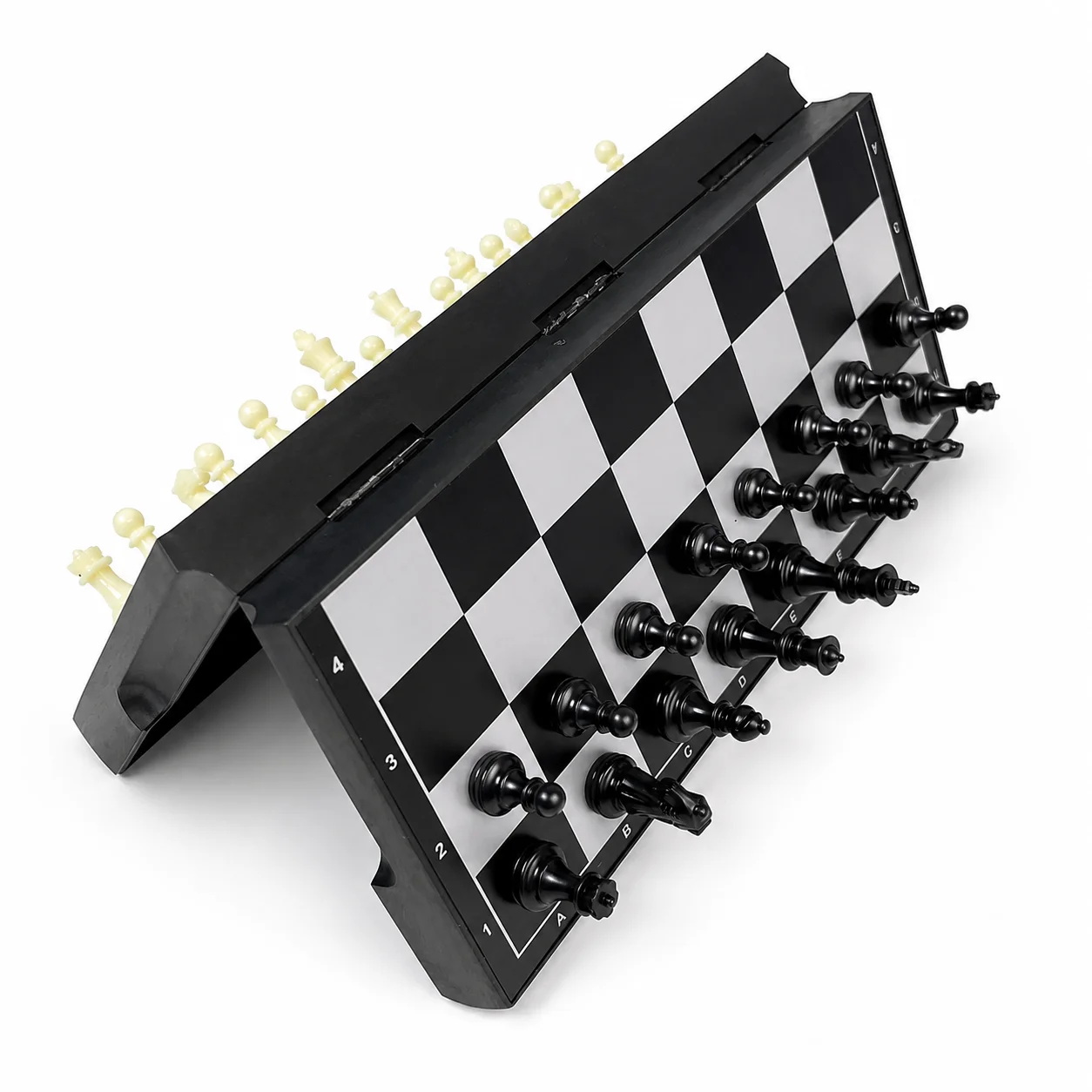 19 x 19 cm großes, faltbares m – Magnetic Travel Chess Bewertung und Preis