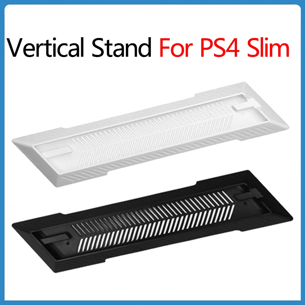 1Pcs Vertical Stand For PS4 Slim Host Cooling Bracket For Sony Base Bracket Upright Stand Console Gaming Accessory Replacement