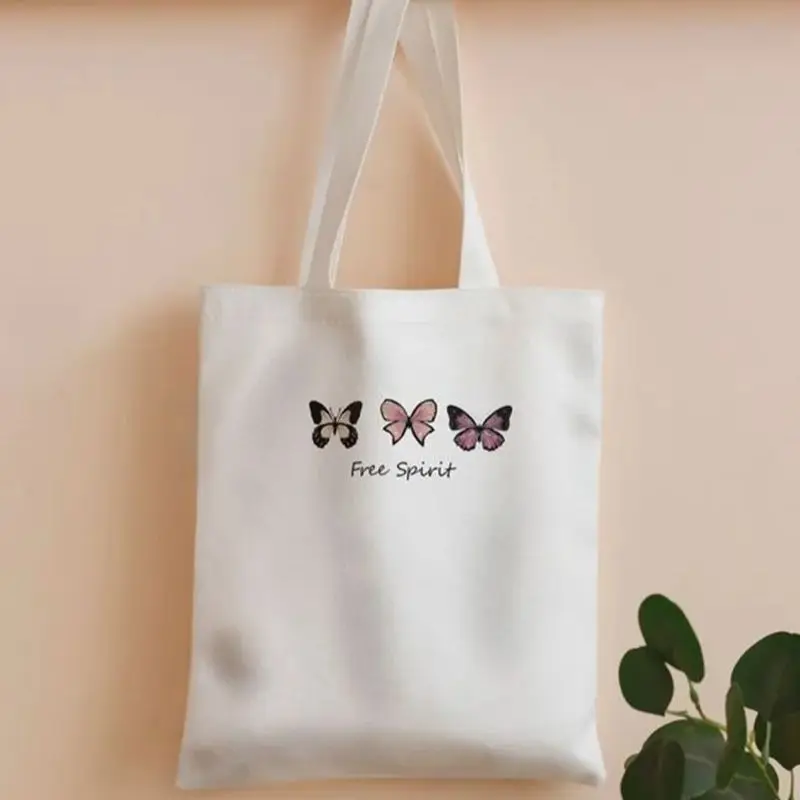 100 قطعة/الوحدة حقيبة قماش قطنية اقتصادية مع شعارك قابلة لإعادة الاستخدام تسوق البقالة لترويج الإعلان وتغليف الهدايا #5