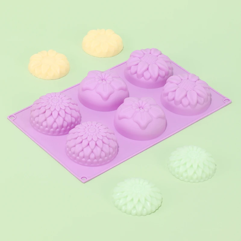 

Silicone Flowers Cake Mold Cuisine Outils Accessoires Baking Mold Silicone Molds De Silicona Moldes De Silicona Silicone Mold