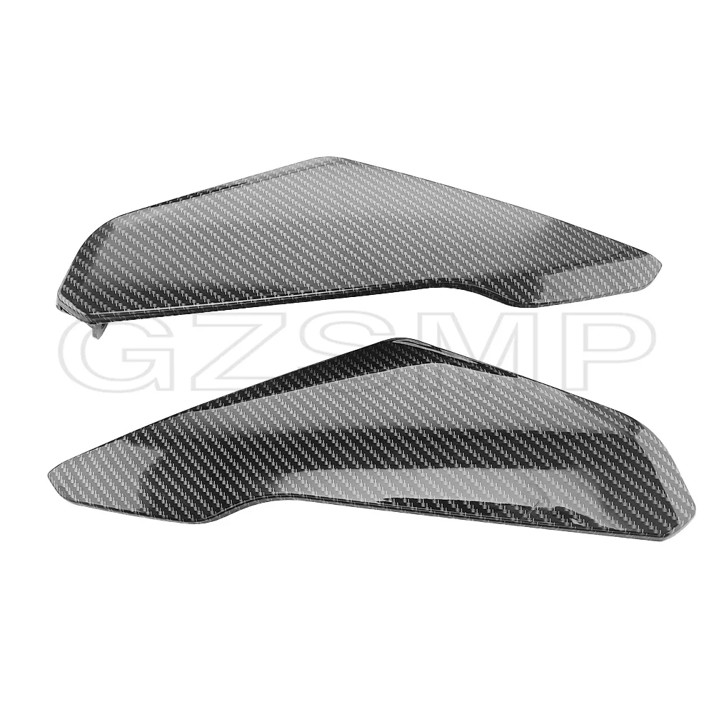Carbon Fiber Pattern Motorcycle Tank Side Cover Trim Fairing Cowl Panels fit For Suzuki GSXR 600 750 K4 K5 2004 2005 04 05
