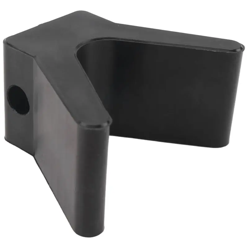 Dependable-V-Style Boat Trailer Bow Stop Block Trailer Rubber Bow Stop Non Marking Mounting Hole 2 Inch Width 4 Inch V-Span
