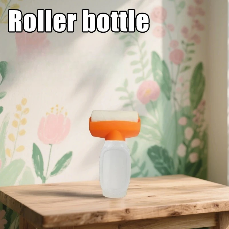 Reusable Putty Paste Roller Brush Wall Repair Renovation Tool with Refillable Container No Putty Included