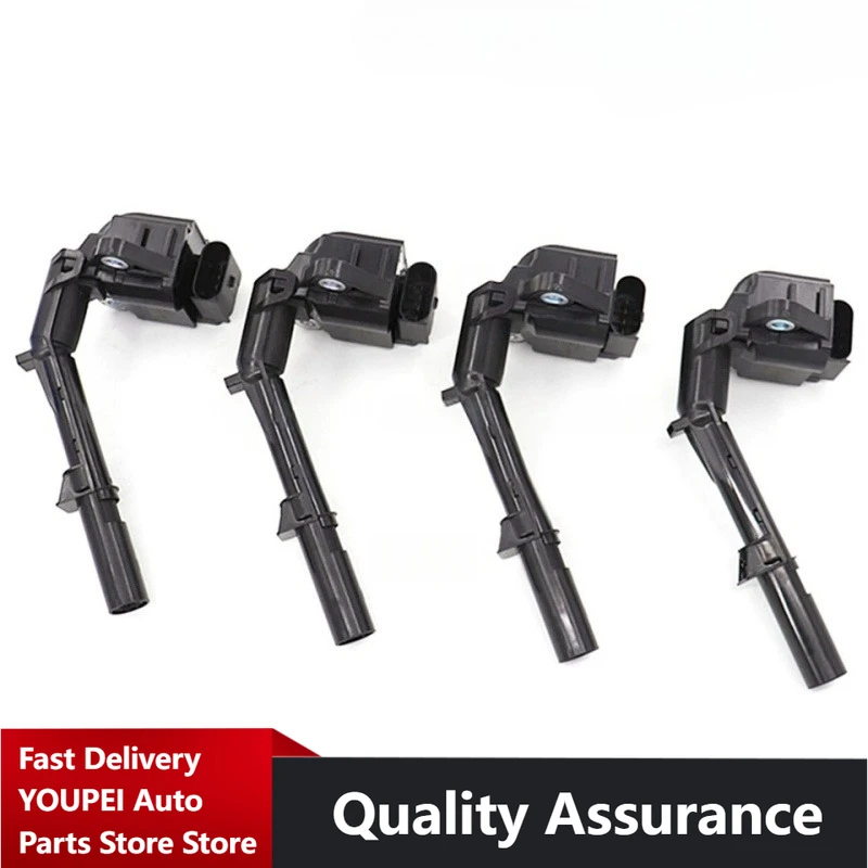 

4x Ignition Coil for Mercedes-Benz C300, CLA250, E300 2.0L. P/N: A2749060600, A2749061400, A2749060700, A2709060100, A2709060500