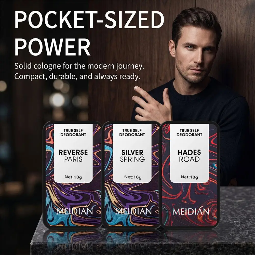 1/2Set men's fragrance set with woody notes, fresh and elegant, long-lasting effect, perfect for holiday gifts
