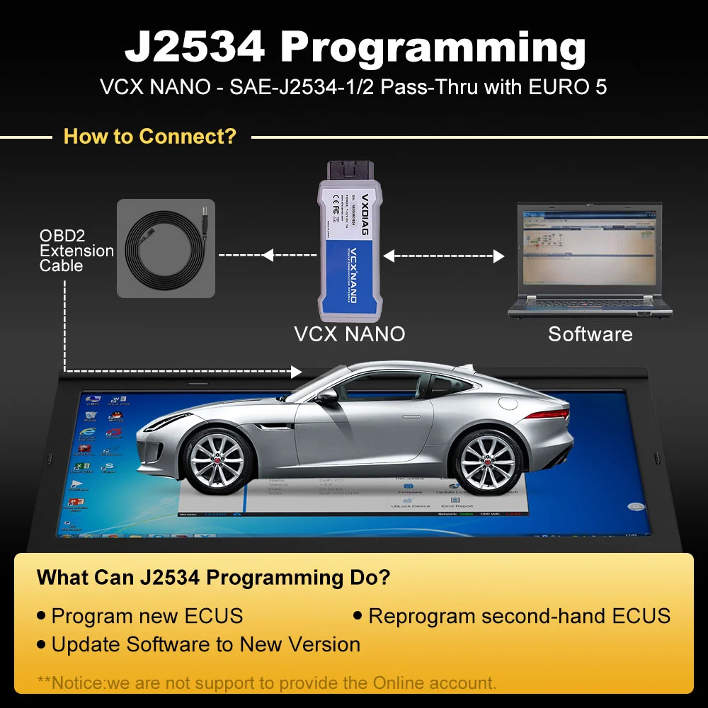 Picture 4: VXDIAG VCX NANO NX600 For GM WIFI J2534 Programming ECU Coding Active Test Code Reader OBD2 Diagnostics All System Scan For Opel